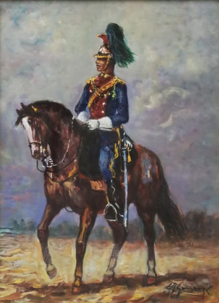 Giovan Francesco Gonzaga — Il tenente  dei lancieri